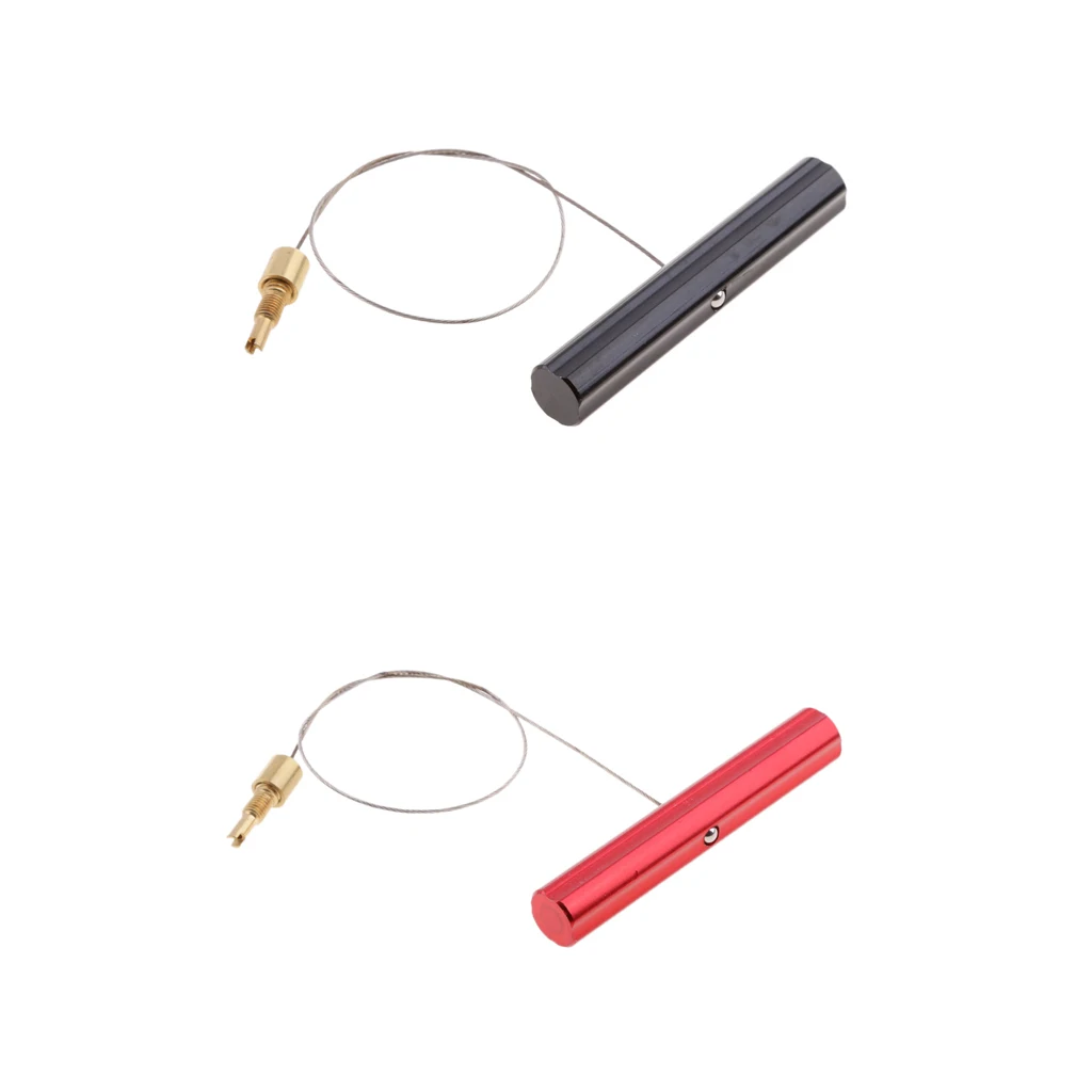 2pcs Tire Inner Tube Valve Stem Fishing Tool Puller with Valve Core