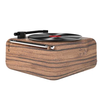 

Turntable Record Player Portable Vinyl Record Player with Built-in Speakers Classic Vinyl Player Turntable with Speakers B88