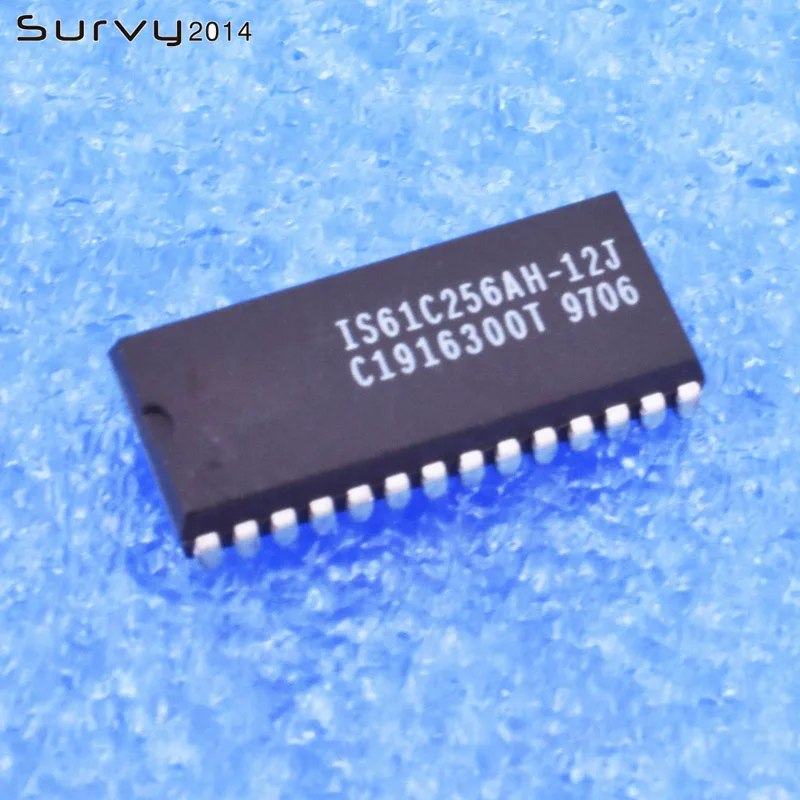 

5PCS/10PCS IS61C256AH-12J SOJ 32Kx8 CMOS STATIC RAM Encapsulation