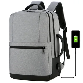 

Large Capacity Extendable Travel Backpack New Style USB Multi-Function Waterproof Business Men's Laptop Backpack