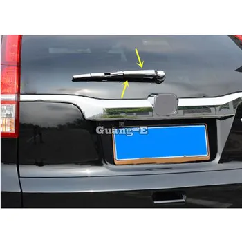 

For Honda CRV CR-V 2012 2013 2014 Car Molding Windscreen Trim ABS Chrome Rear Glass Wiper Nozzle Cover Tail Window Frame 4pcs