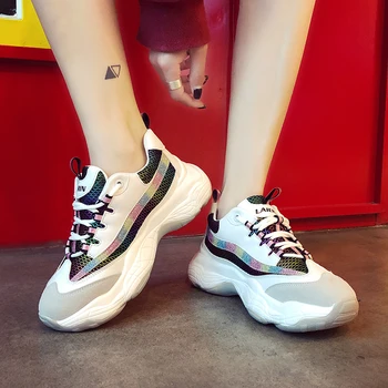 

Women Sneakers Summer Breathable Sneakers Basket Femme Vulcanized Shoes Female Mesh Sneakers Women Casual Shoes