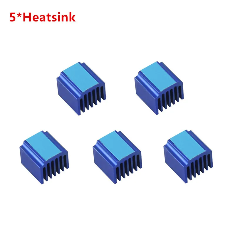 5pcs/lot Step Stick heatsink Reprap stepper cooler heat sink Aluminum alloy radiator exchanger for pololu driver | Компьютеры и офис