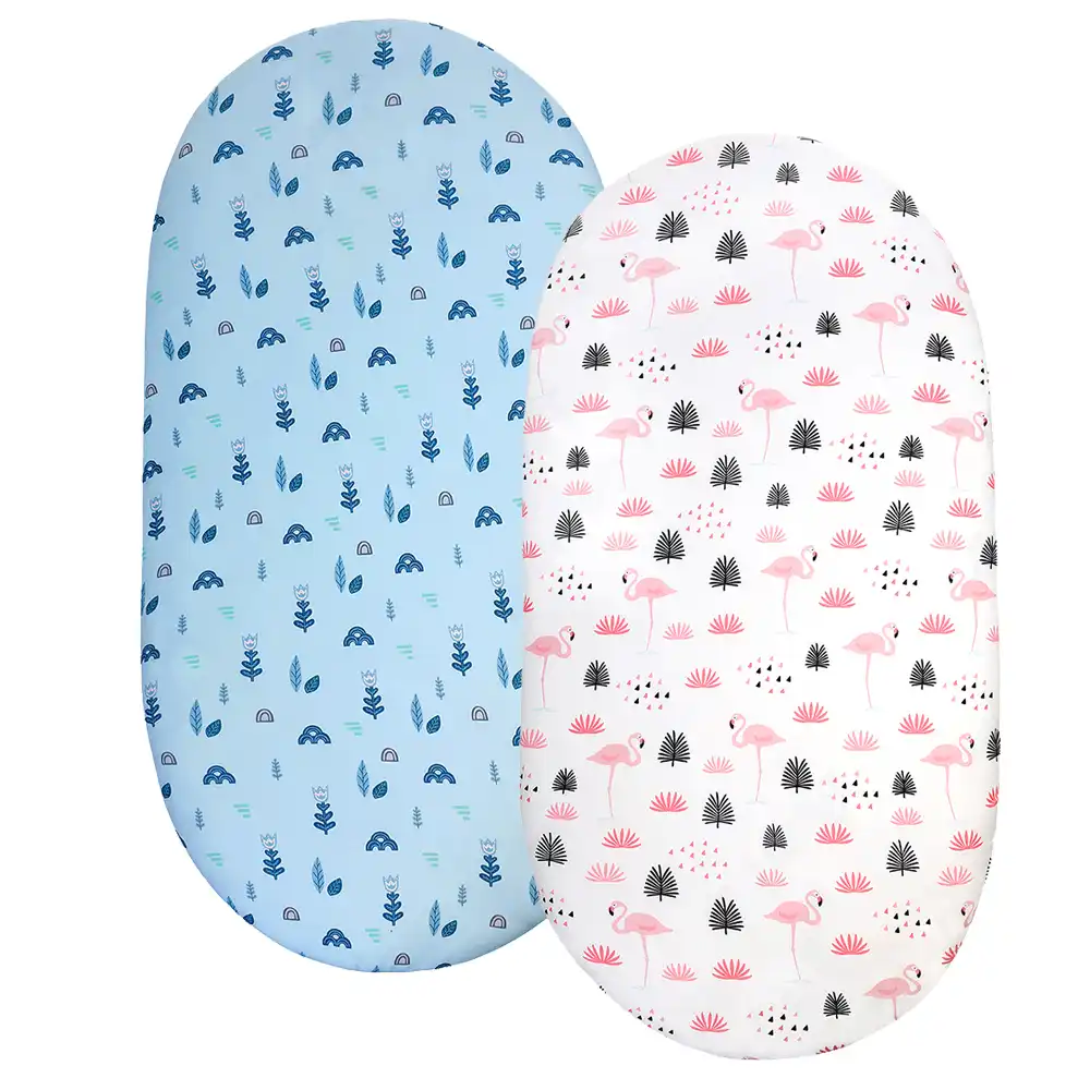 oval baby bassinet mattress