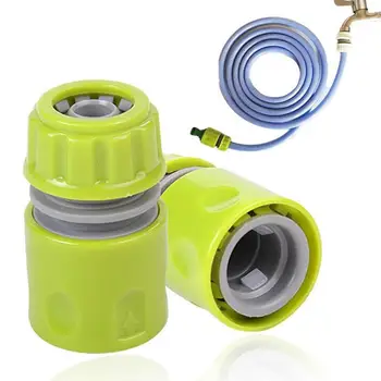 

1pcs 1/2 Quick Connector Tap Connector For Garden Irrigation Fitting Plastic ABS Micro Coupling Pipe Adapter Hose Watering T0Q6