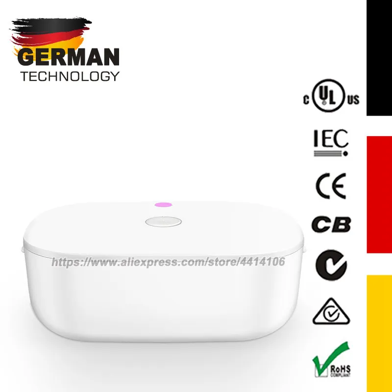 

UV germicidal light box Mini Electric Laundry Dryer, Household Drying Travel Portable Underwear Storage Dry Clothes Box