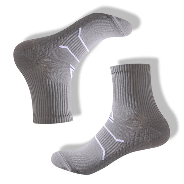 Calcetines cortos profesionales para hombre y mujer, medias de compresión transpirables, antifricción, absorbentes del sudor, para correr y Fitness