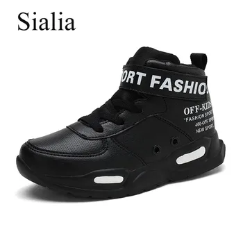 

Autumn Children Casual Shoes For Kids Sneakers Boys Shoes Girls Sneakers High-top Running Sport Fashion Leather sapato infantil