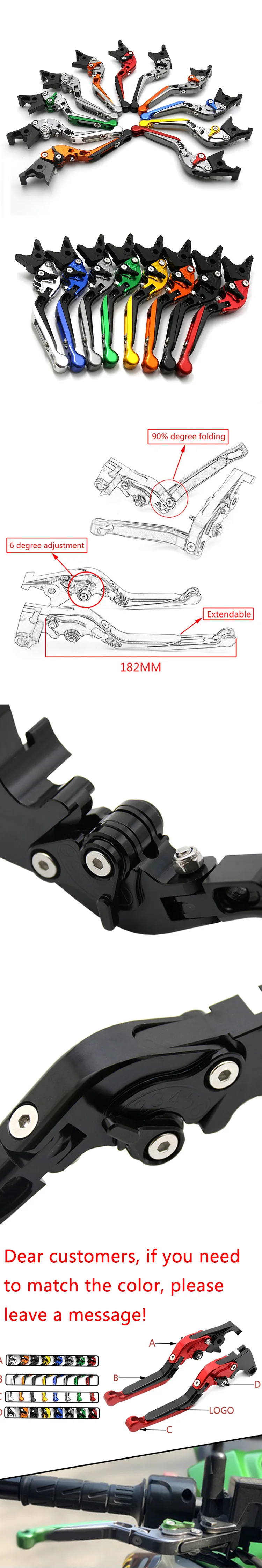CNC мотоциклов сцепные рычаги Регулируемый складной зонт для Triumph 675 STREET TRIPLE R/RX 2009 2010 2011 2012 2013