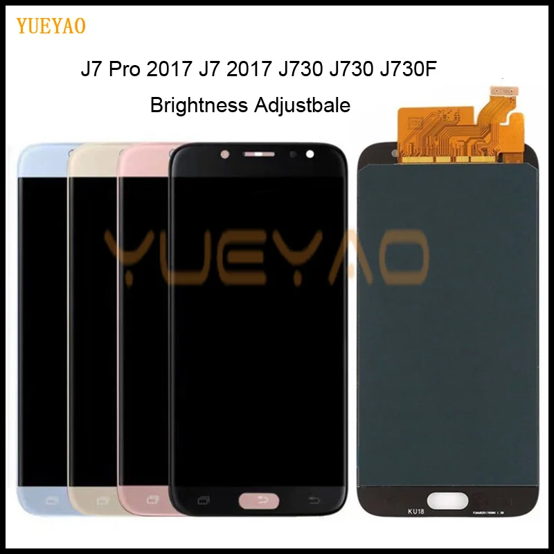 J730 ЖК-дисплей для samsung Galaxy J7 Pro 2017 SM-J730F J730FM/DS J730F/DS J730GM/DS + кодирующий