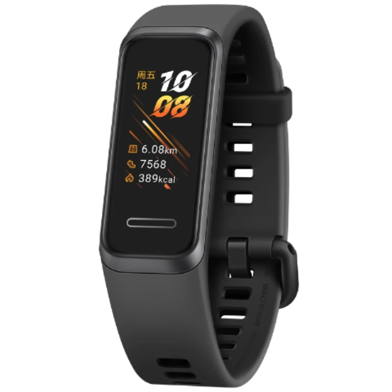 Оригинальные Смарт-часы huawei Band 4, смарт-спортивный браслет, монитор сердечного ритма, часы с usb-зарядкой