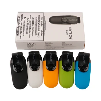 

Original Justfog C601 Vaper Kit with Dust-proof Cap 650mAh Built-in C601 Battery 1.7ml Pod Cartridge PK Justfog Minifit Vape Pen