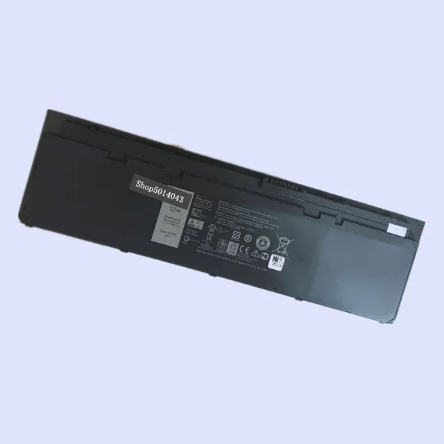 New Laptop Replacement Li-ion Battery for DELL E7250 E7240 VFV59 W57CV 0W57CV WD52H GVD76 PT1 X01 6720mAh 52WH 7.6V