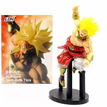 

19cm Dragon Ball Z Movie Super Saiyan Broli PVC Action Figure Broly Collection Model Amimation Hand Made Toy
