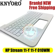 Используется для hp Stream 11-Y 012NR подлокотник для ноутбука с клавиатурой 910459-001 БЕЛЫЙ класс A гарантия качества 910459-001
