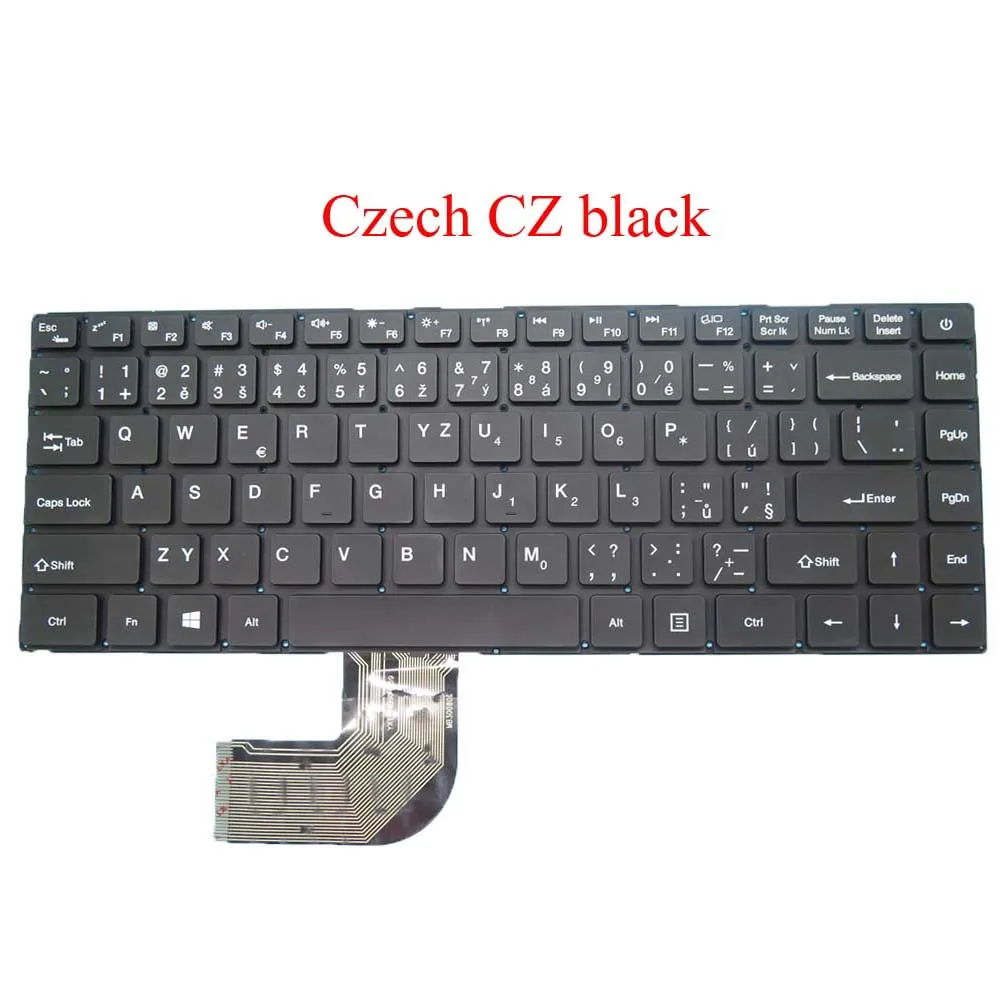 Ноутбук US CZ KR электронная клавиатура для chuwi для Lapbook Air 14 CWI529 14,1 YXT-NB93-59 MB3008002 английский Чешский корейский Итальянский