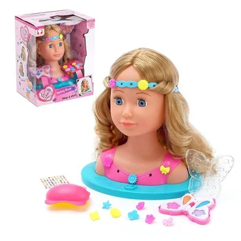 

Doll-mannequin for creating hairstyles "Bella" with accessories
