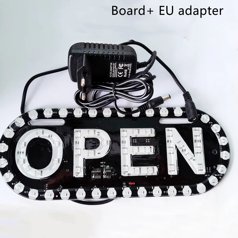 LED Advertising Light Advertising signboards LED board display open working for shop banner open light DC12V