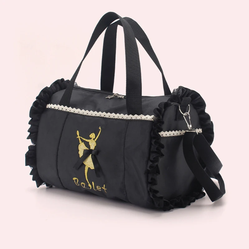 KidsBalletDanceHandbagChildrenPinkCrossbodyBagsLargeCapacity