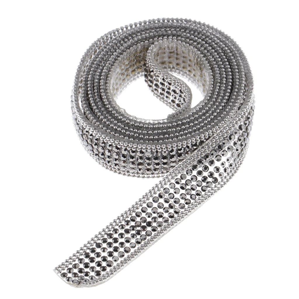 1 Yard Crystal Rhinestone Trim Rhinestone Applique Bridal Applique DIY Tools