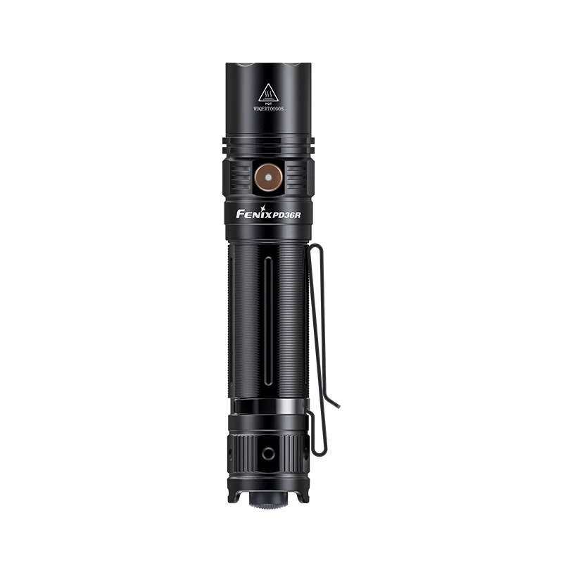 Новинка Fenix PD36R 1600 люмен тактический фонарик ультра-компактный поисковый фонарик с 5000 мАч литий-ионным аккумулятором