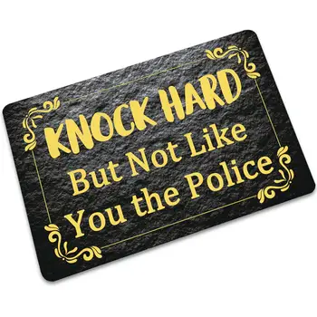 

2020 New Thin Rubber Front Door Mat Entrance Doormat Black Non Slip Floor Mat Carpet Welcome Rugs