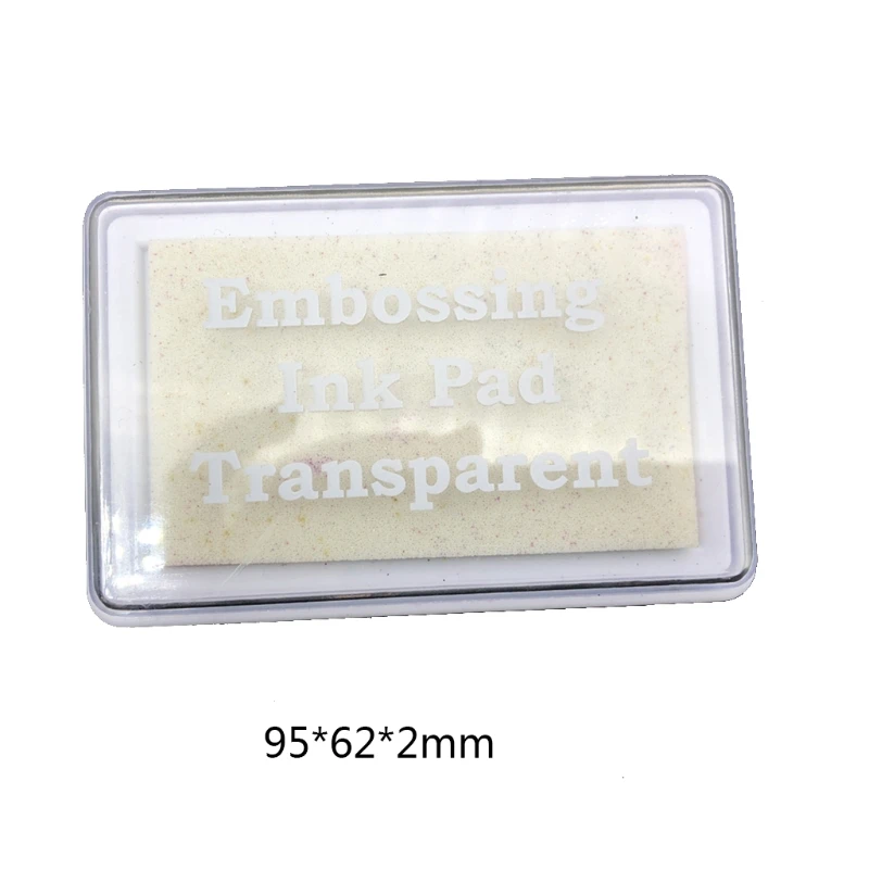 Embossing Ink Pad Transparent Stamp Inkpad for DIY Planner Scrapbooking Daily Card Making School Supplies 85DA images - 6