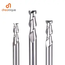 

1pc flattened end mill 2 flutes end milling cutters d1-d12 cnc end mills face and slot milling tools for aluminum machining