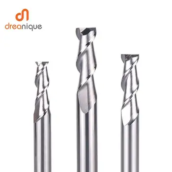 

1pc flattened end mill 2 flutes end milling cutters d1-d12 cnc end mills face and slot milling tools for aluminum machining