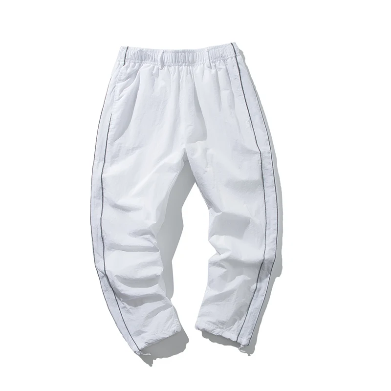 Оранжевые черные мужские брюки карго неоновые|Повседневные брюки| |