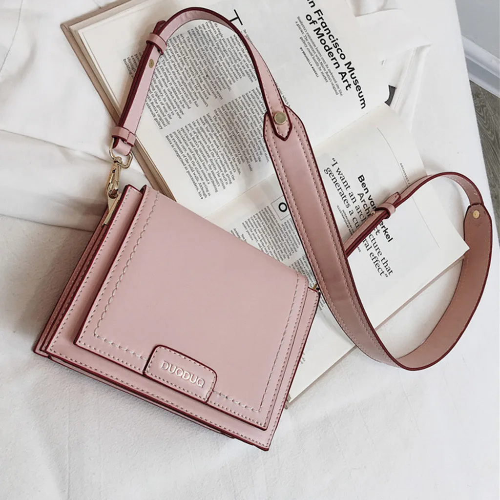 Новая сумка из искусственной кожи, маленькая розовая сумка через плечо для женщин, дизайнерские сумки через плечо, женские сумки-мессенджеры, женская сумка#35