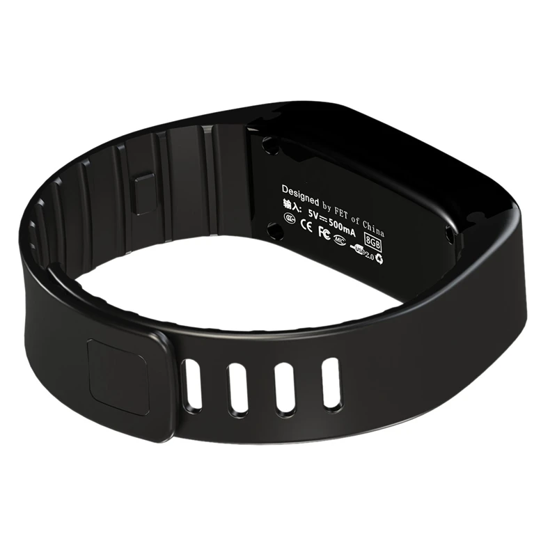 Professional Digital o Voice Recorder Pen Activated Sound Dictaphone Wristband Bracelet Watch MP3 Player Wearable OLED S
