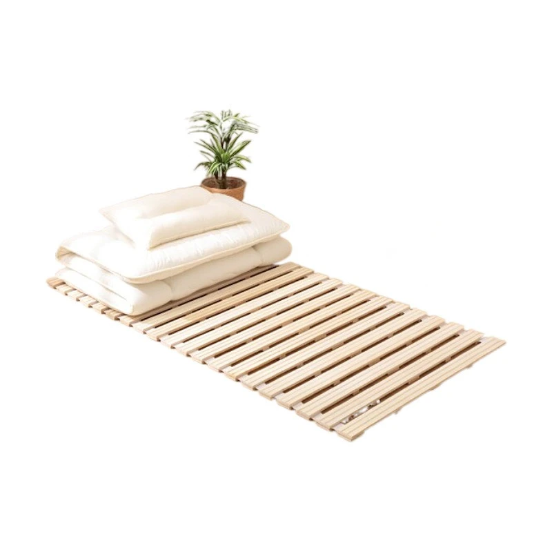 Modern Rolling Up Japanese Style Solid Wood Bed Support Slats For