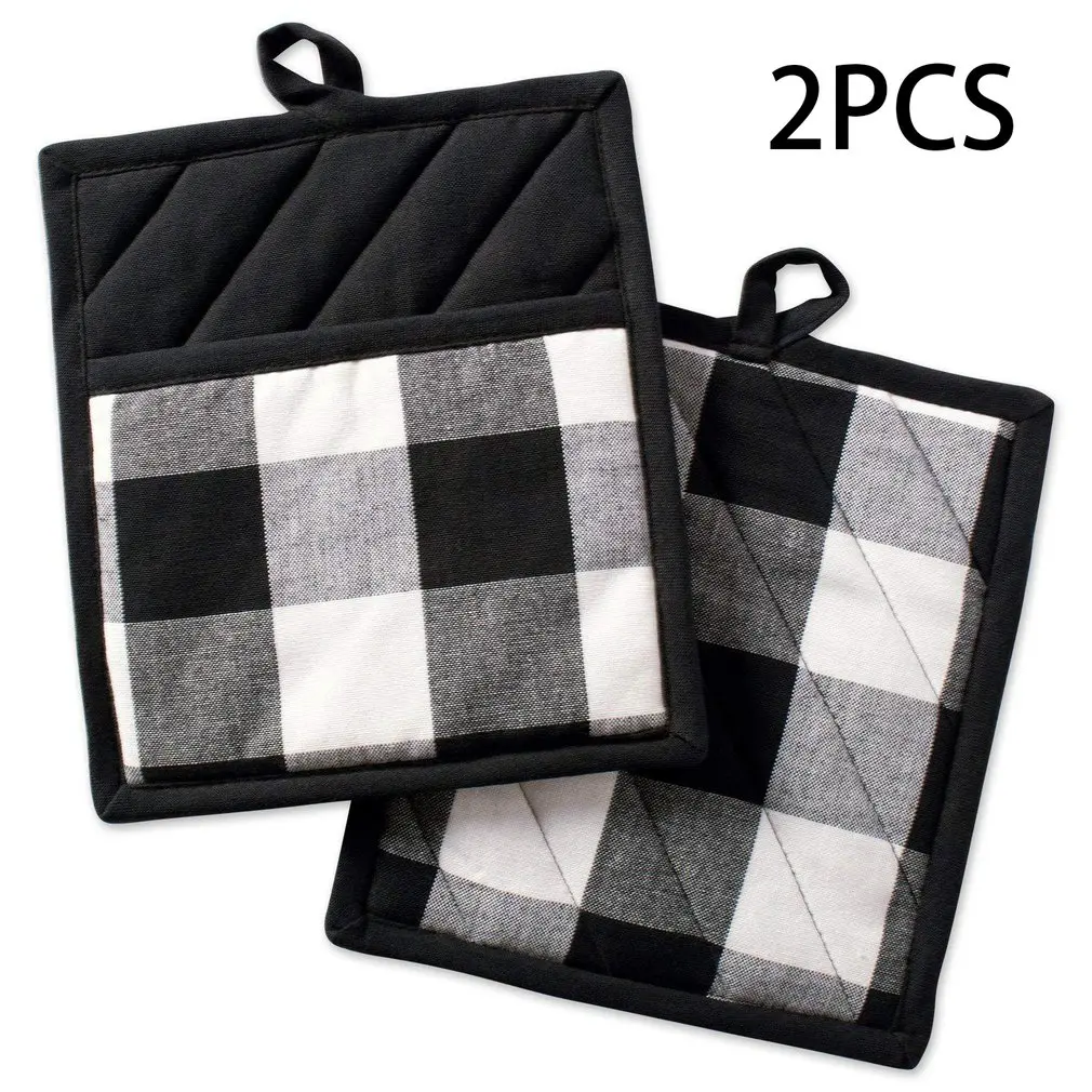 

Anti-Scalding Thickened Heat-Resistant Microwave Oven Baking Insulation Pad Simple Lattice Insulation Pad