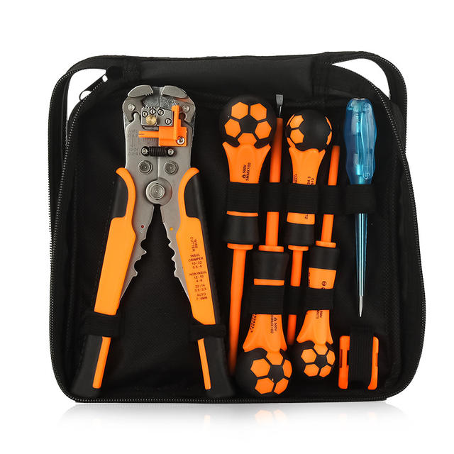 7 in 1 Household Tool Set Family Electrical Repair Tool Kit Wire