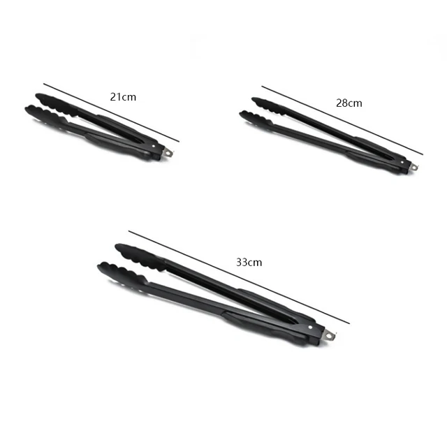 Szilikon Bbq Grilling Tong Saláta Kenyér Tálalás Non-Tapadás Nélküli Konyhai Grillezés Főzés Tongnlock Ételklip - Image 2