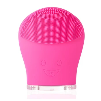 

Mini Charging Face Washer Ultrasound Soft Facial Pore Cleansing Brush Silicon Waterproof