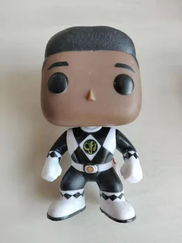 

Original Funko pop Secondhand Black Ranger Vinyl Action Figure Collectible Model Loose Toy No Box
