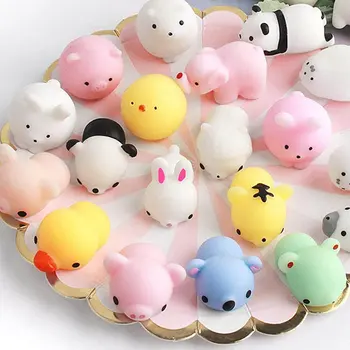 

Decompression Ball Vent Squeezing Music Ornaments Tpr Small Animals Gift Seals King Decompression Toys