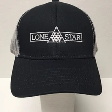 Подробные сведения о Lone Star Black_ White Mesh cap зимние шапки для мужчин