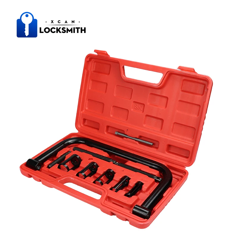 

XCAN Valve Spring Compressor Kit Car Engine Cylinder Head Valve Spring Compressor Remover For Cars Van Motorbikes Repair Tools
