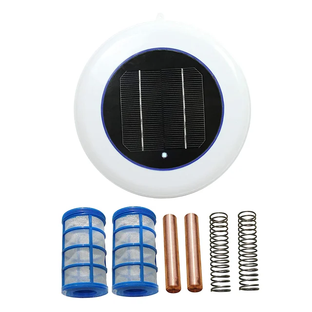 Napenergia Úszómedence Víztisztító Napenergia-Ionizátor Kill Algák És Klór Gyógyfürdőhez