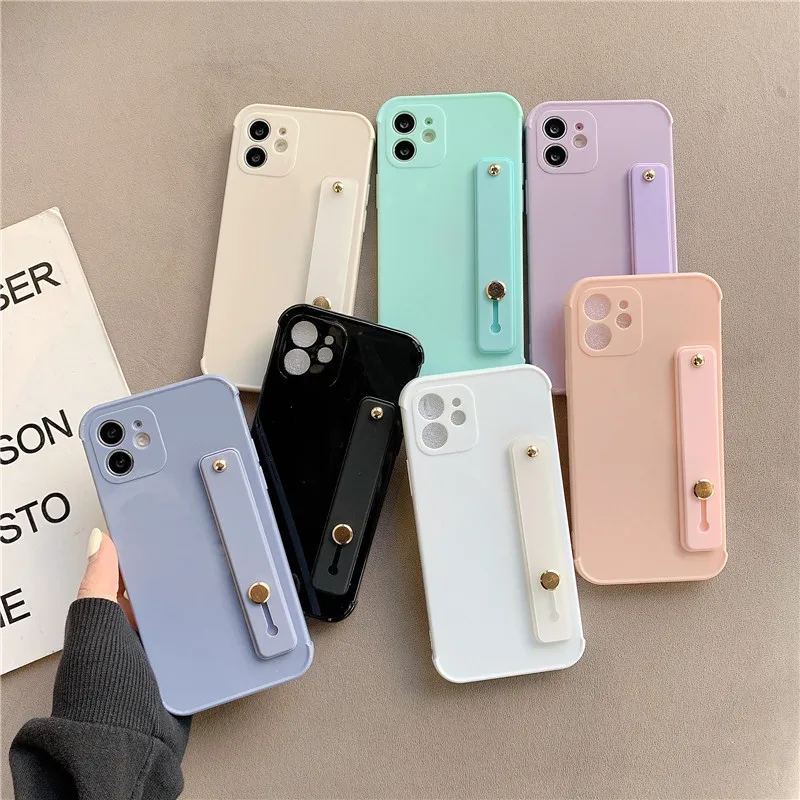 Чехол для телефона iPhone 11 12 Pro X XS MAX XR ТПУ Повседневный простой чехол iphone аксессуары