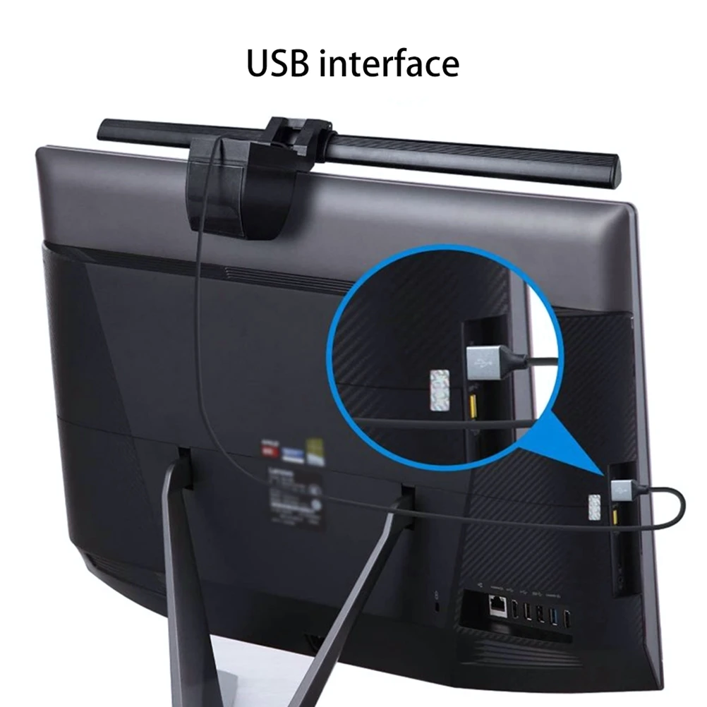 regulável escritório monitor portátil olhos proteção para os olhos lâmpada leitura 40cm