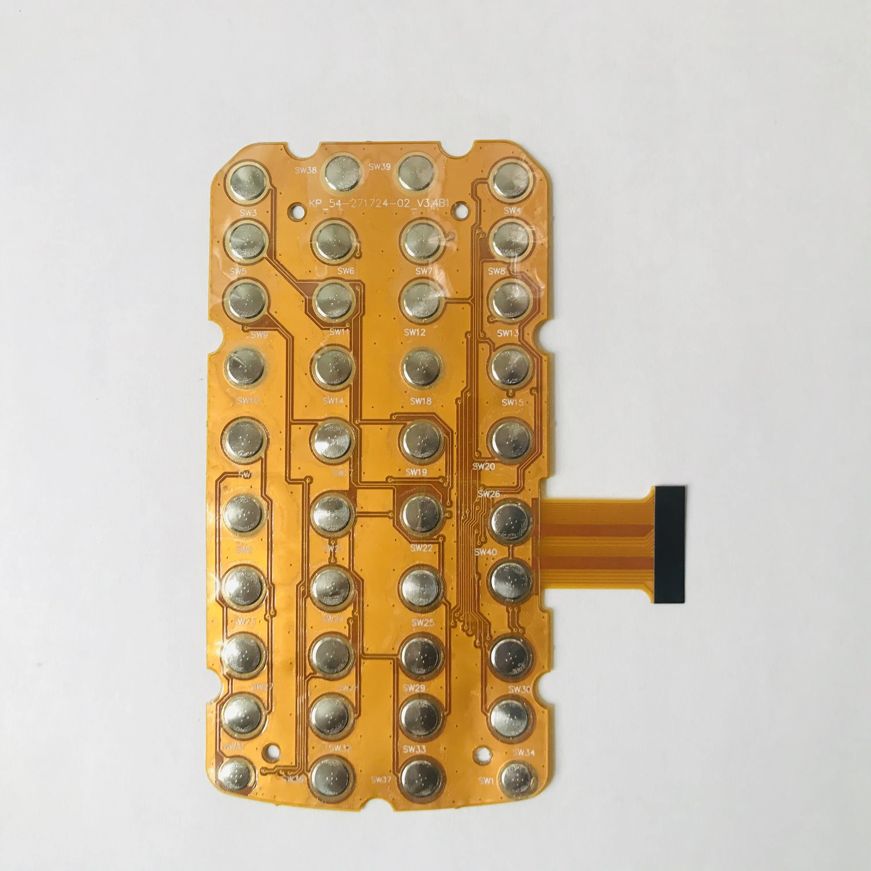 

MC5 pcs 3000 MC3070 MC3090 M3190 MC32N0 keypad keyboard membrane circuit cable 38 key