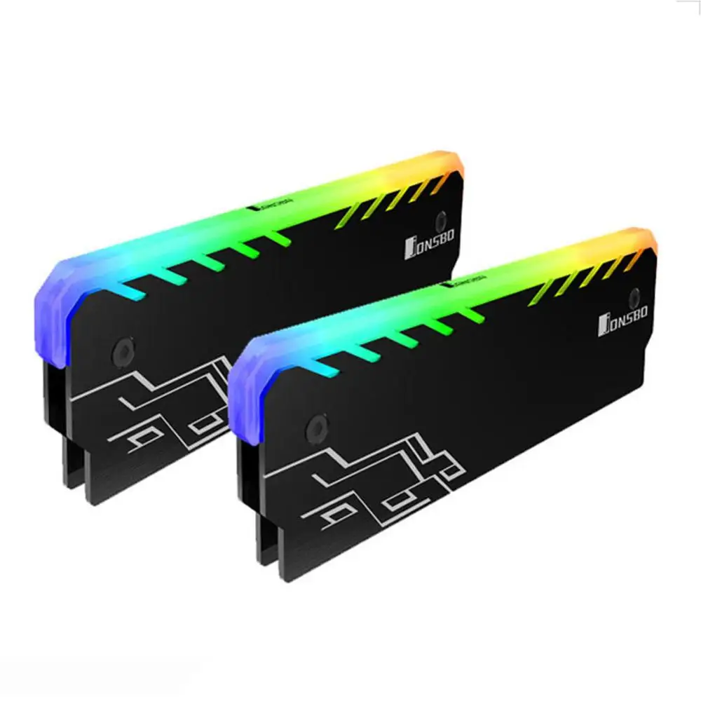 2 шт. радиатор памяти для ПК DDR3 DDR4|Кулеры/вентиляторы/системы охлаждения| |