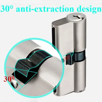 

European Standard universal Copper lock Core Security Gate indoor lock core lock C5 series 60mm-120mm Cylinder core