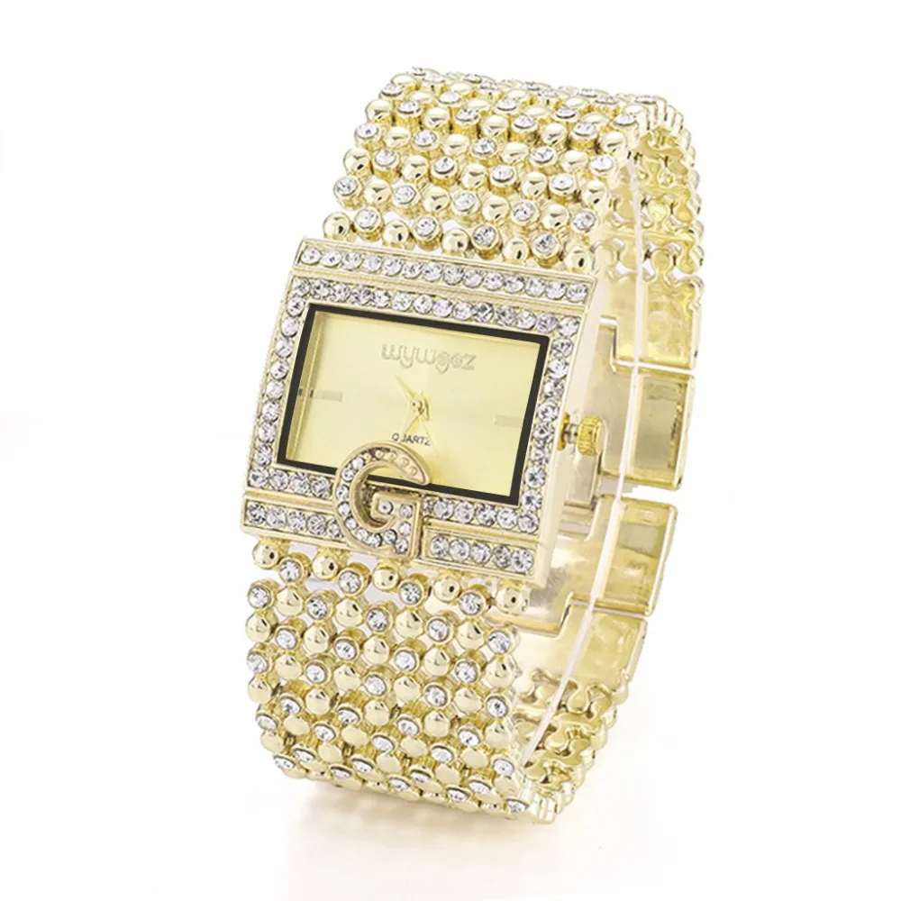 Новинка Reloj Mujer женские круглые часы с бриллиантовым браслетом Аналоговые кварцевые наручные часы с механизмом saat Montre Femme Relogio Feminino