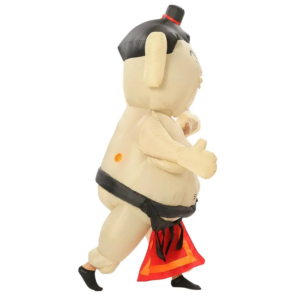 Jyzcos novo sumo inflável traje cosplay macacão