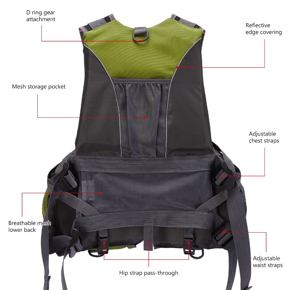 6 Life jacket for fishing